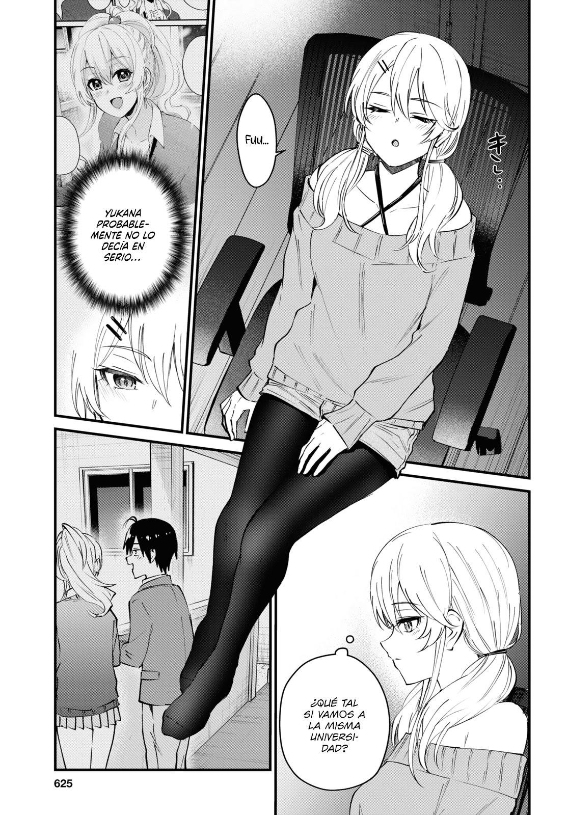 Hajimete no Gal Capitulo 122: El primer consejo página 4