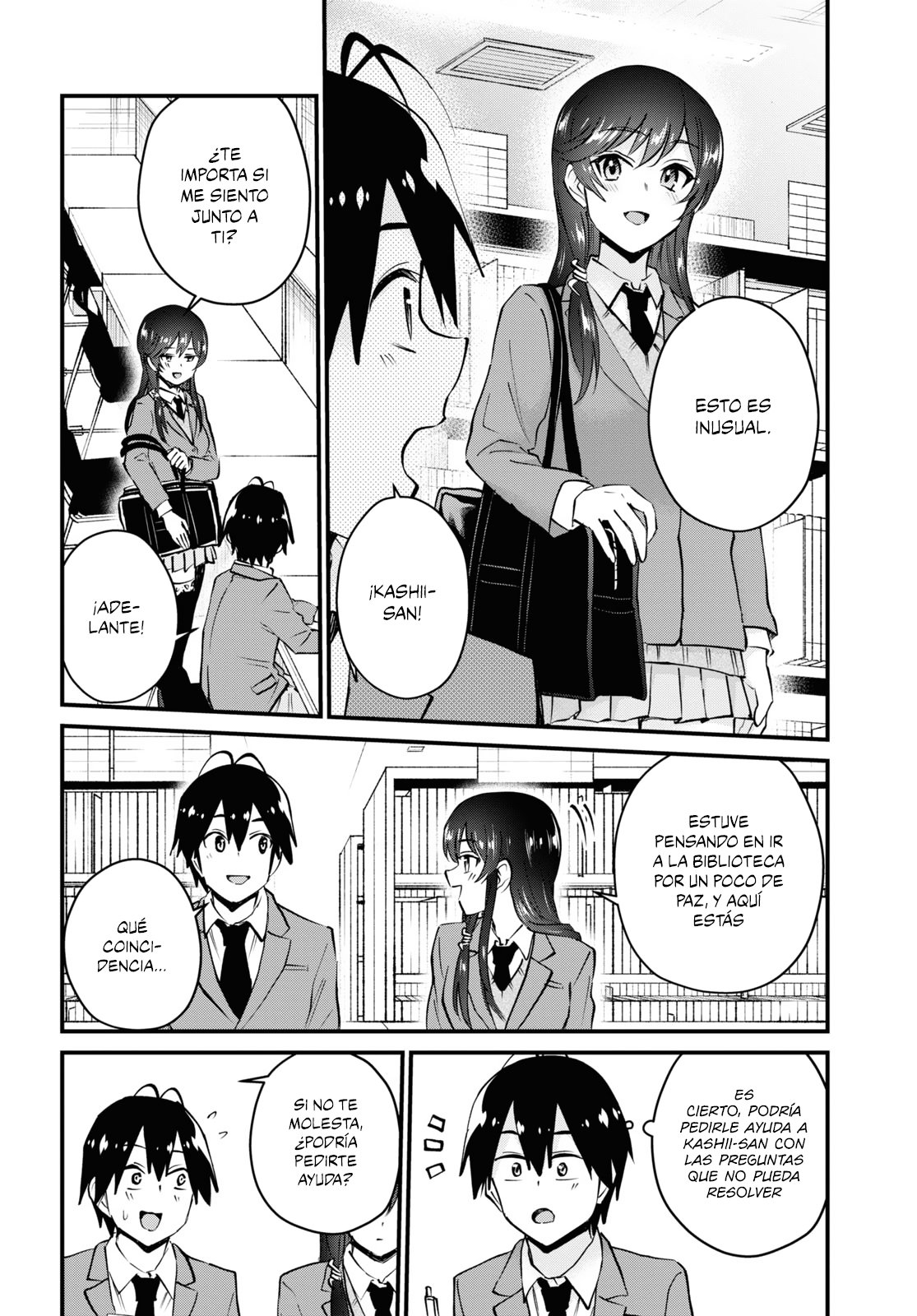 Hajimete no Gal Capitulo 122: El primer consejo página 7