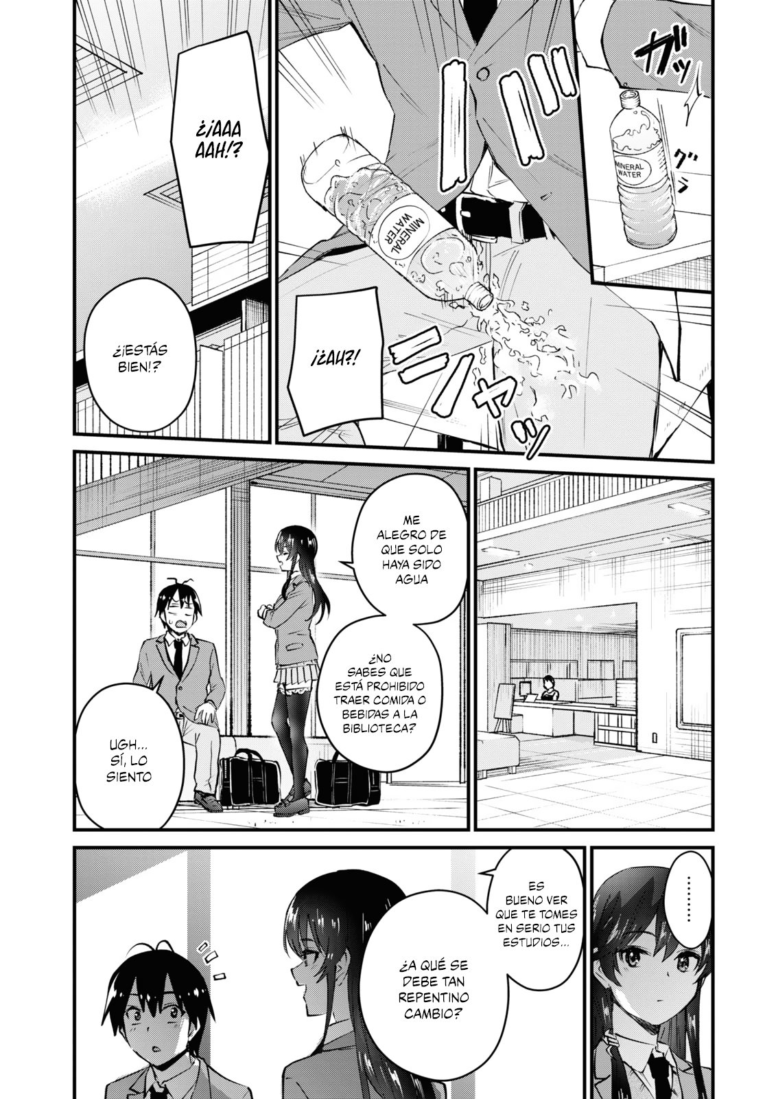Hajimete no Gal Capitulo 122: El primer consejo página 8