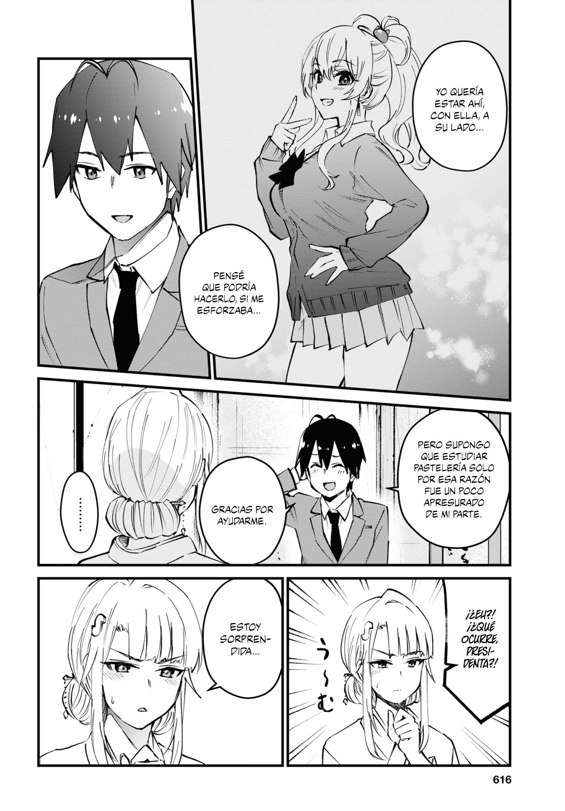 Hajimete no Gal Capitulo 123: La primera ceremonia de té página 13