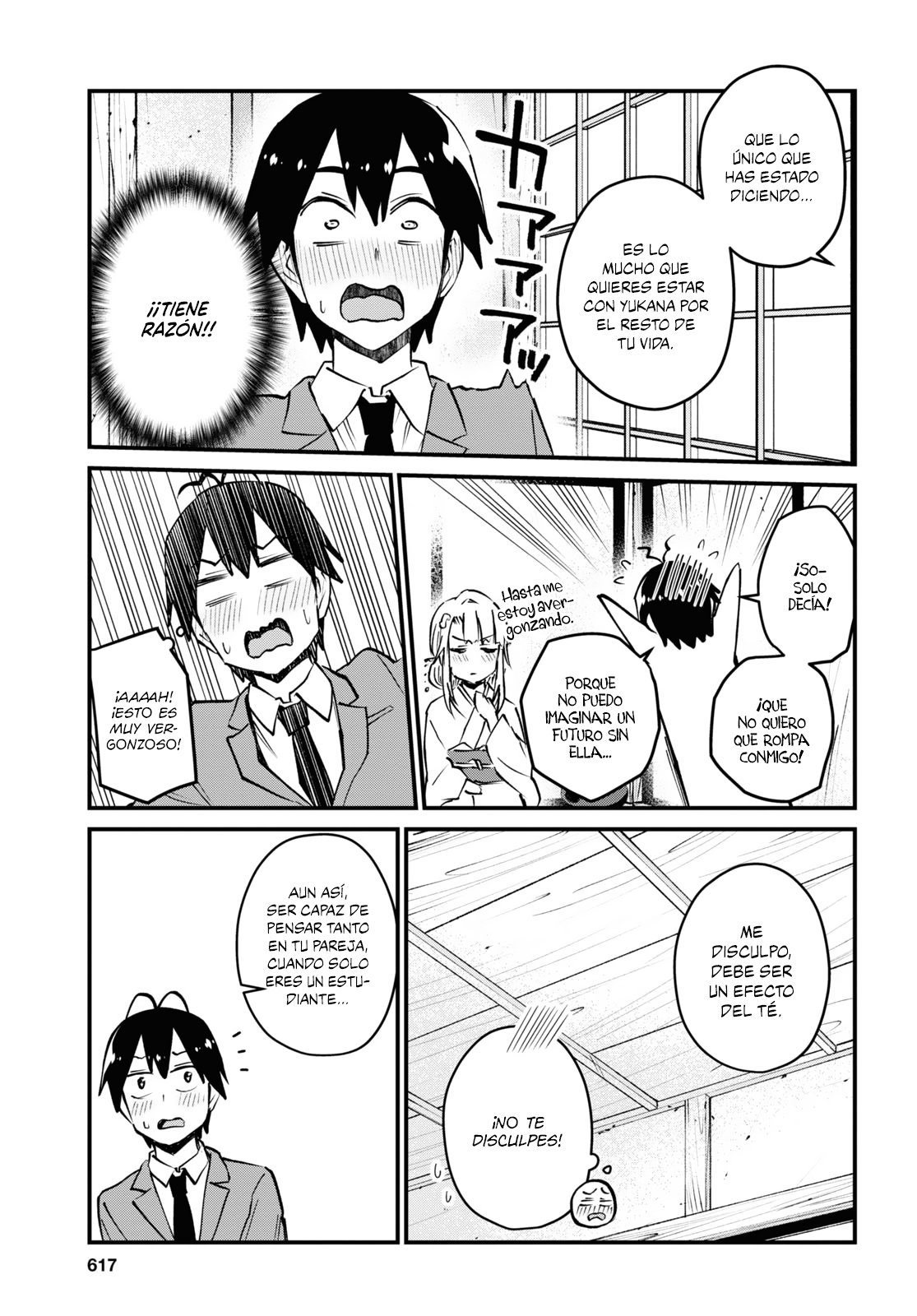 Hajimete no Gal Capitulo 123: La primera ceremonia de té página 14