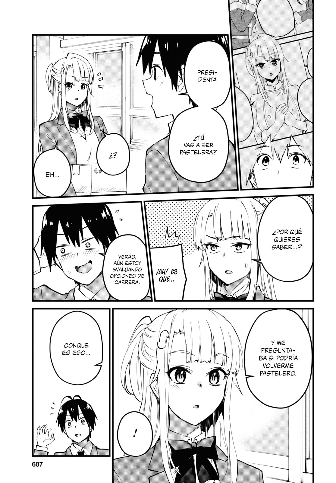 Hajimete no Gal Capitulo 123: La primera ceremonia de té página 4