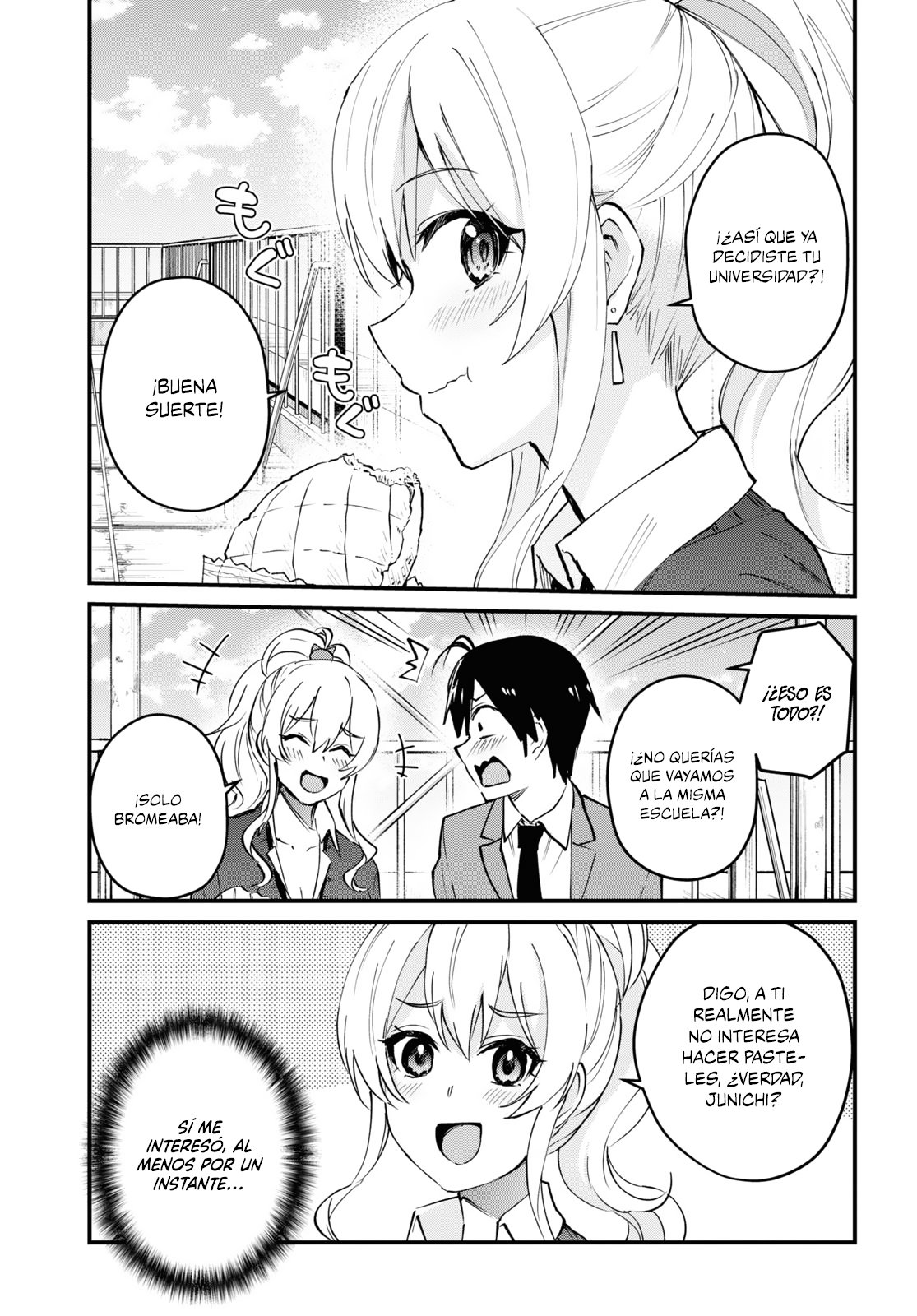 Hajimete no Gal Capitulo 124: La primera opción página 10