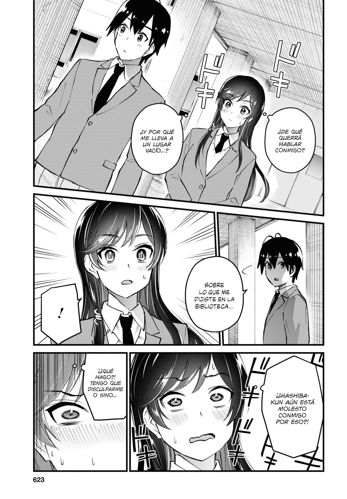 Hajimete no Gal Capitulo 124: La primera opción página 4