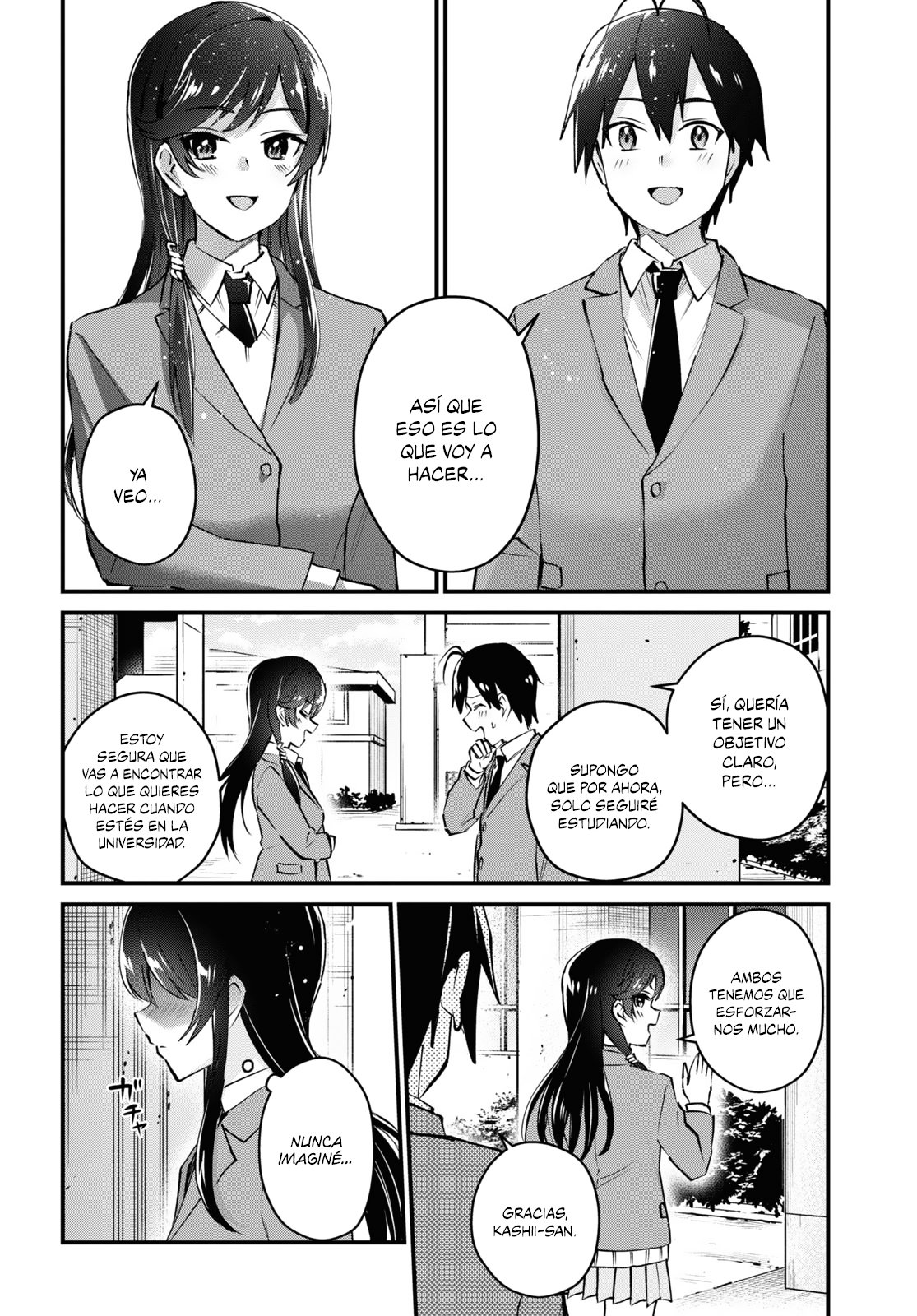 Hajimete no Gal Capitulo 124: La primera opción página 7