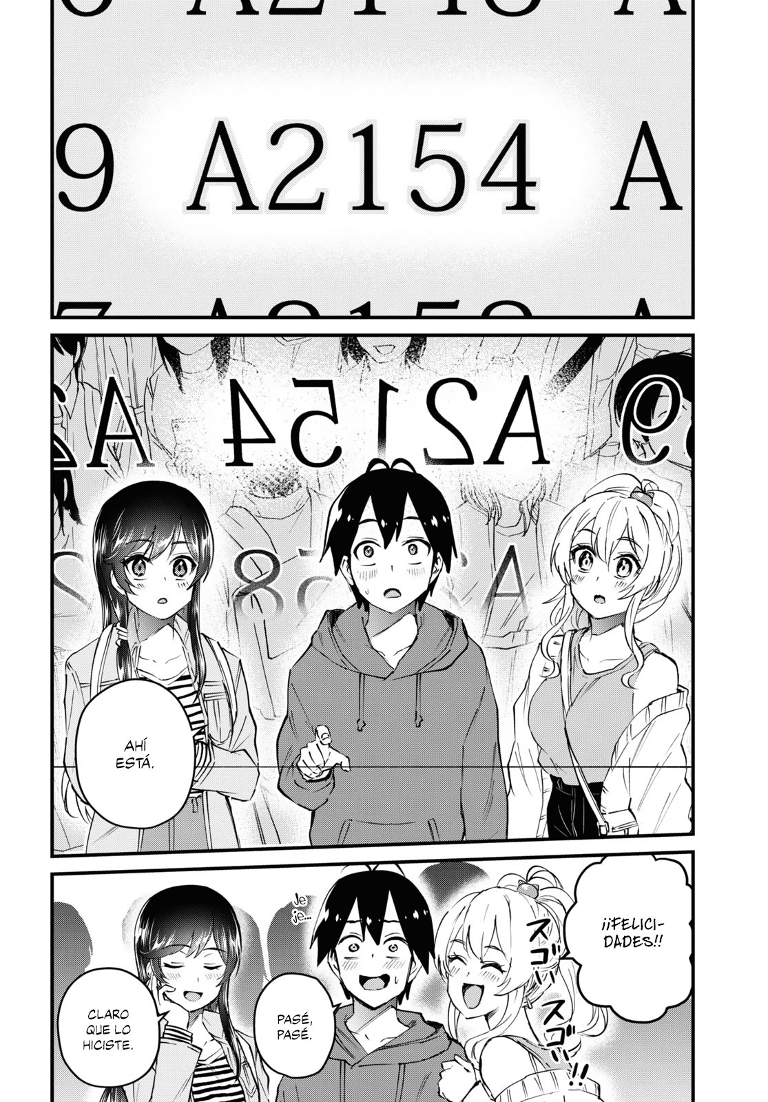 Hajimete no Gal Capitulo 125: El primer viaje de graduación página 4