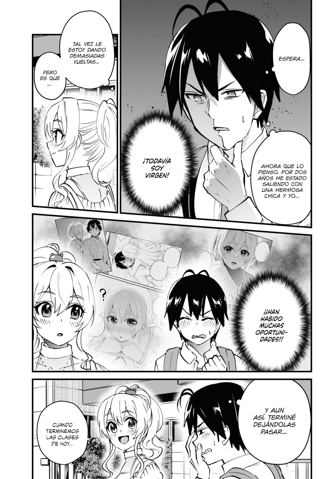 Hajimete no Gal Capitulo 127: La primera Universidad página 6