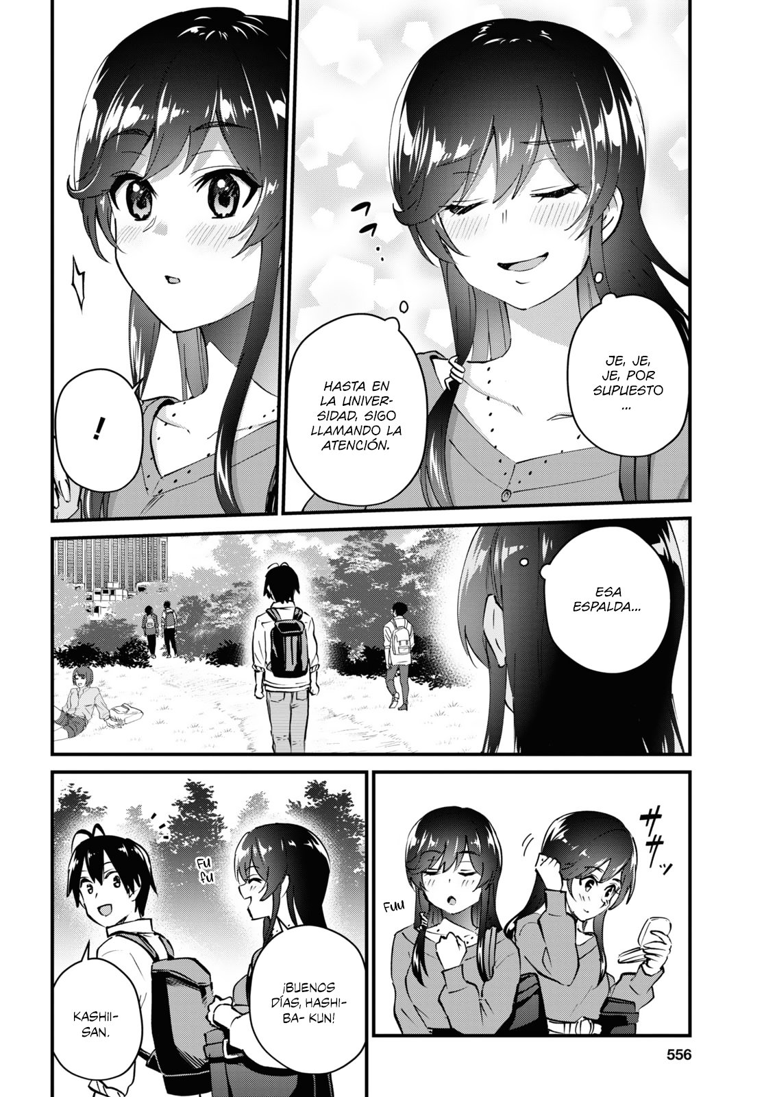 Hajimete no Gal Capitulo 127: La primera Universidad página 9