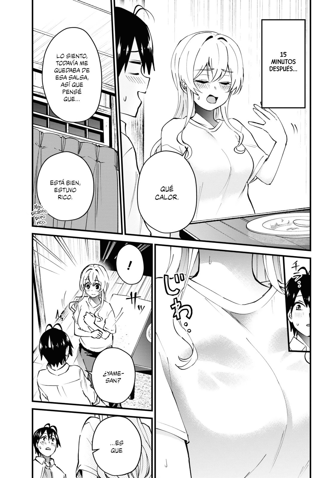 Hajimete no Gal Capitulo 128: La primera vez fingiendo vivir juntos página 14