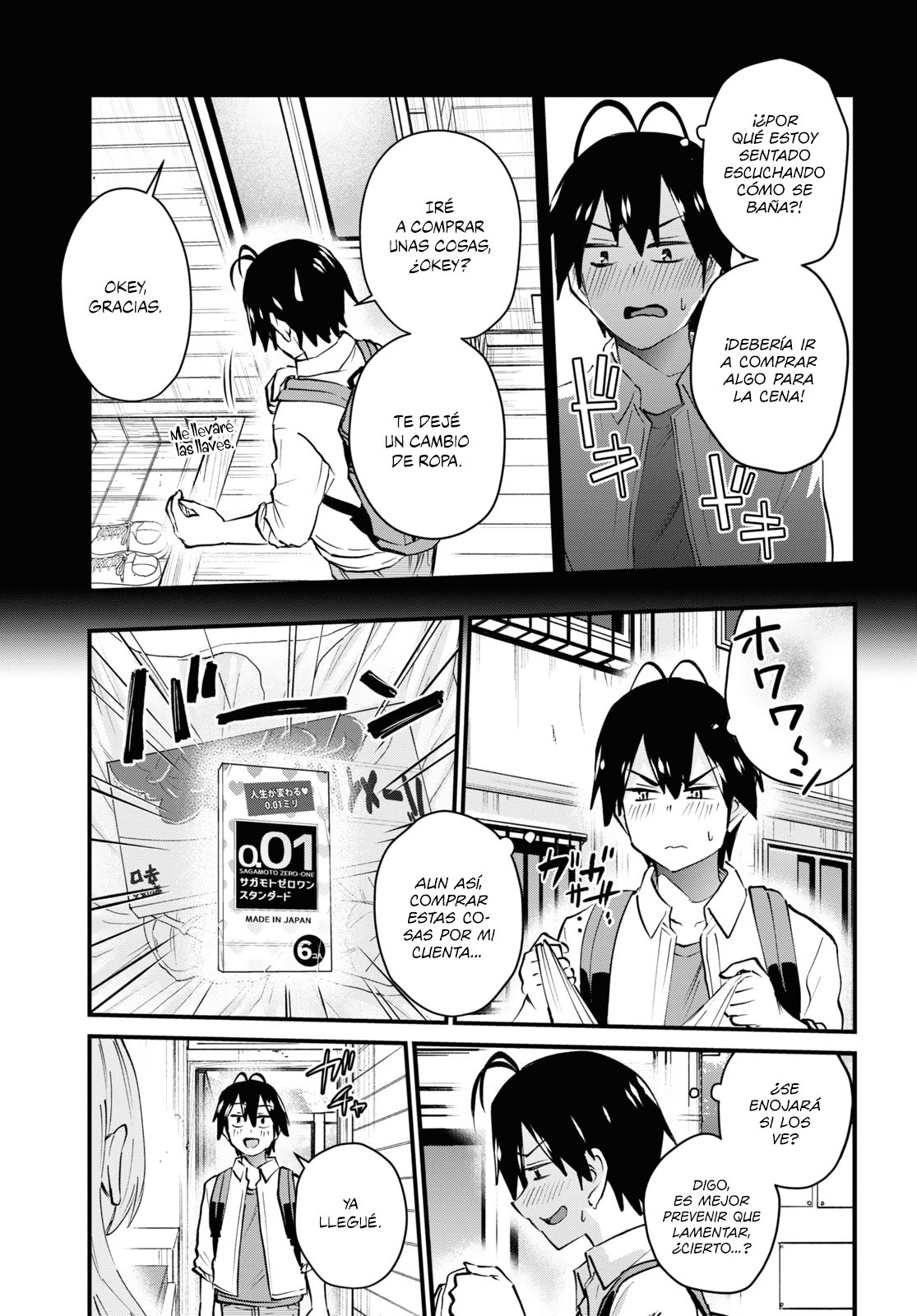 Hajimete no Gal Capitulo 128: La primera vez fingiendo vivir juntos página 4