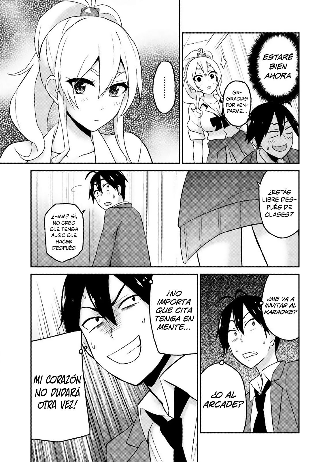 Hajimete no Gal Capitulo 13: Mi primera vez en la enfermería página 18