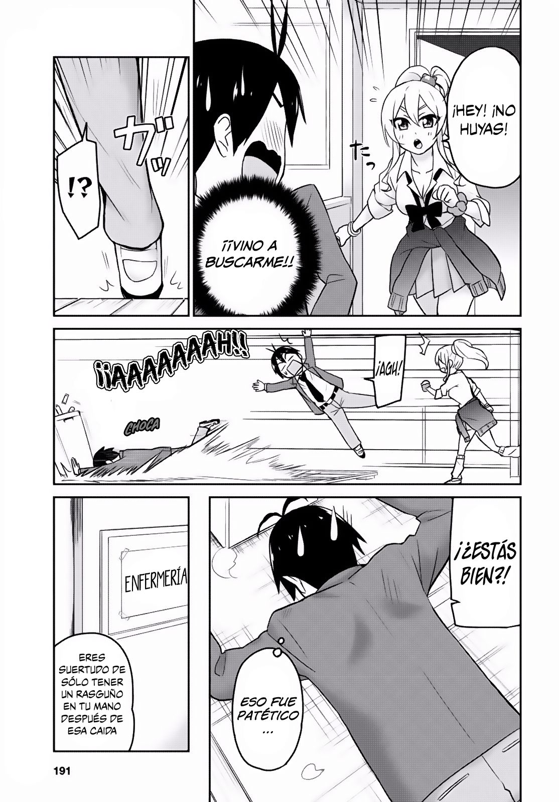 Hajimete no Gal Capitulo 13: Mi primera vez en la enfermería página 8