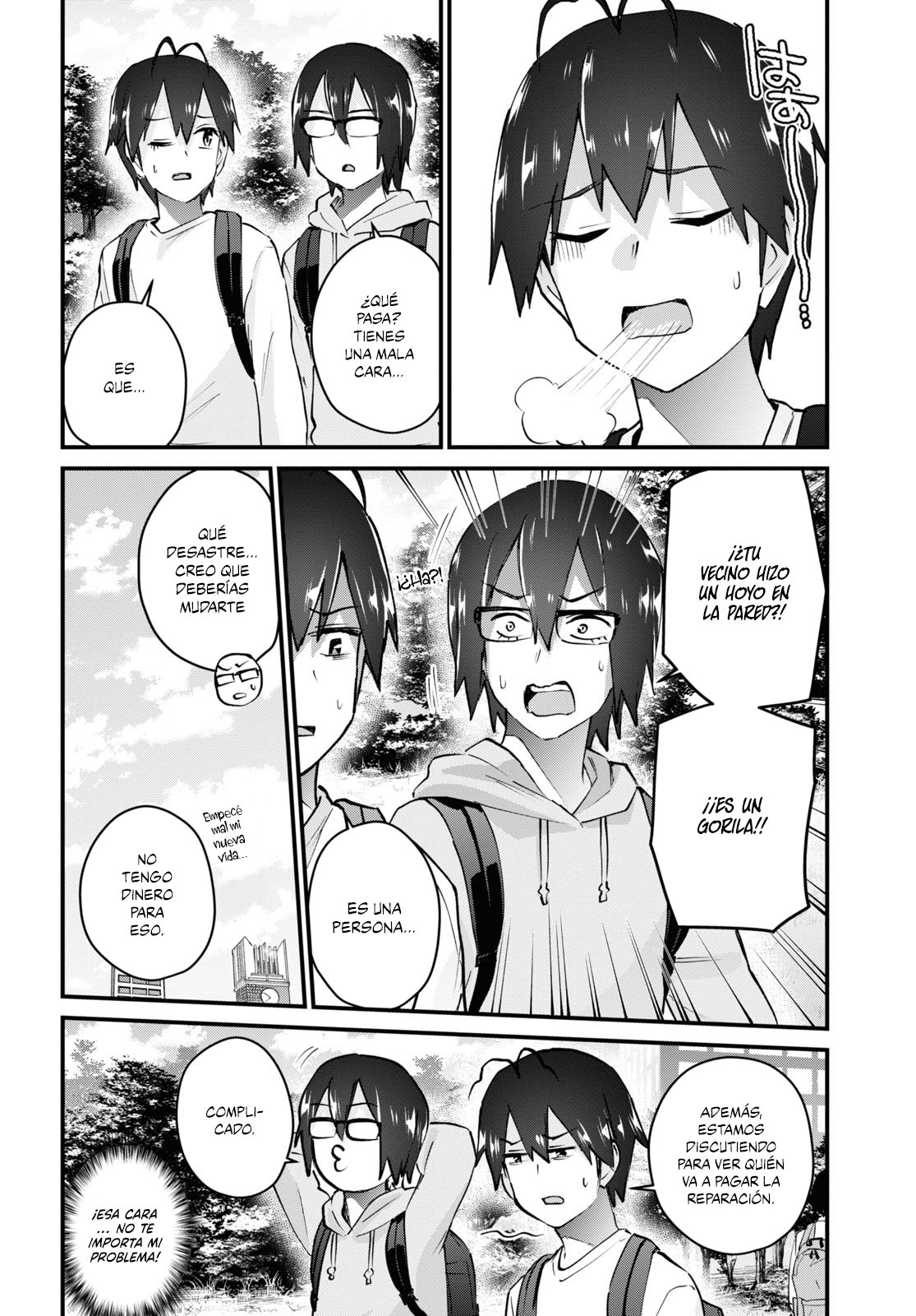 Hajimete no Gal Capitulo 131: Mi primera vez espiando página 11