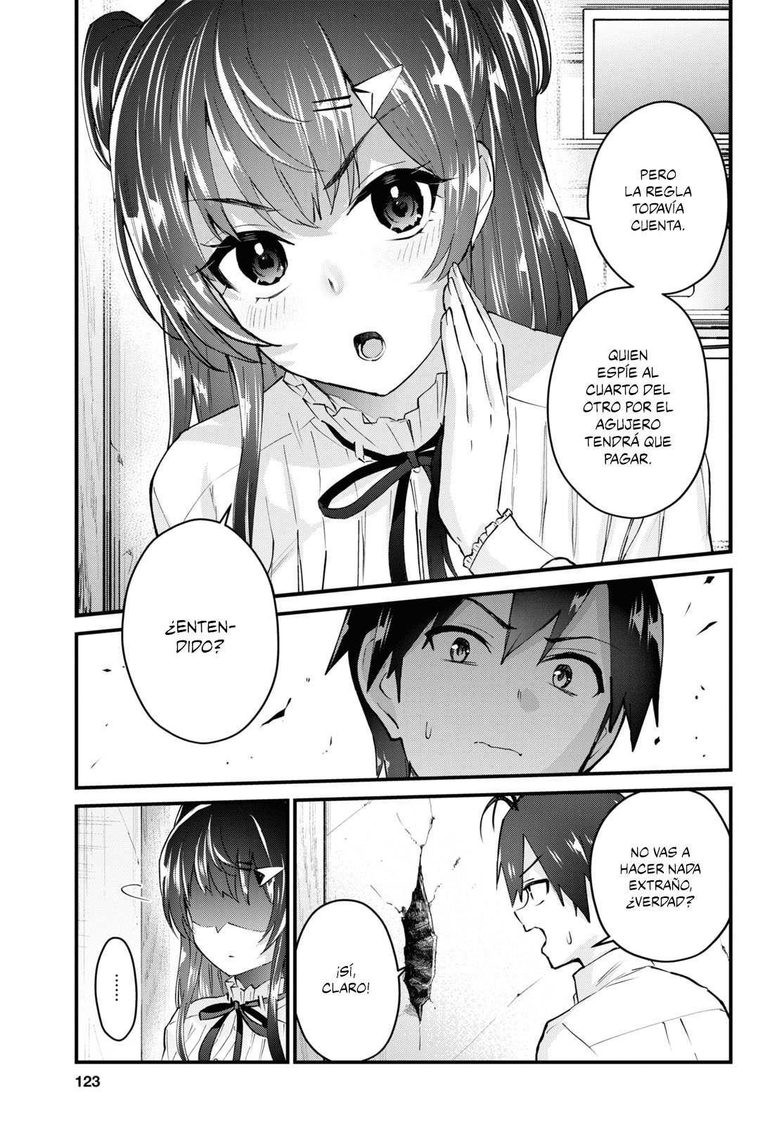 Hajimete no Gal Capitulo 131: Mi primera vez espiando página 4