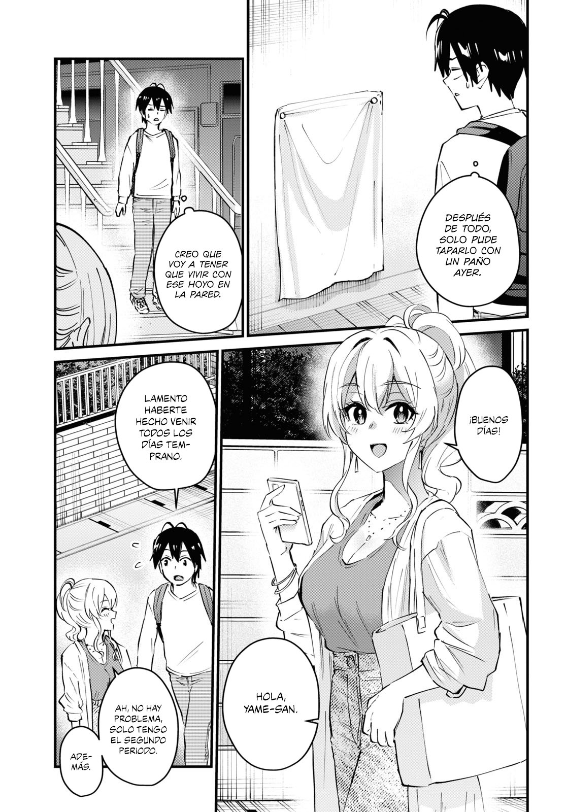 Hajimete no Gal Capitulo 131: Mi primera vez espiando página 8