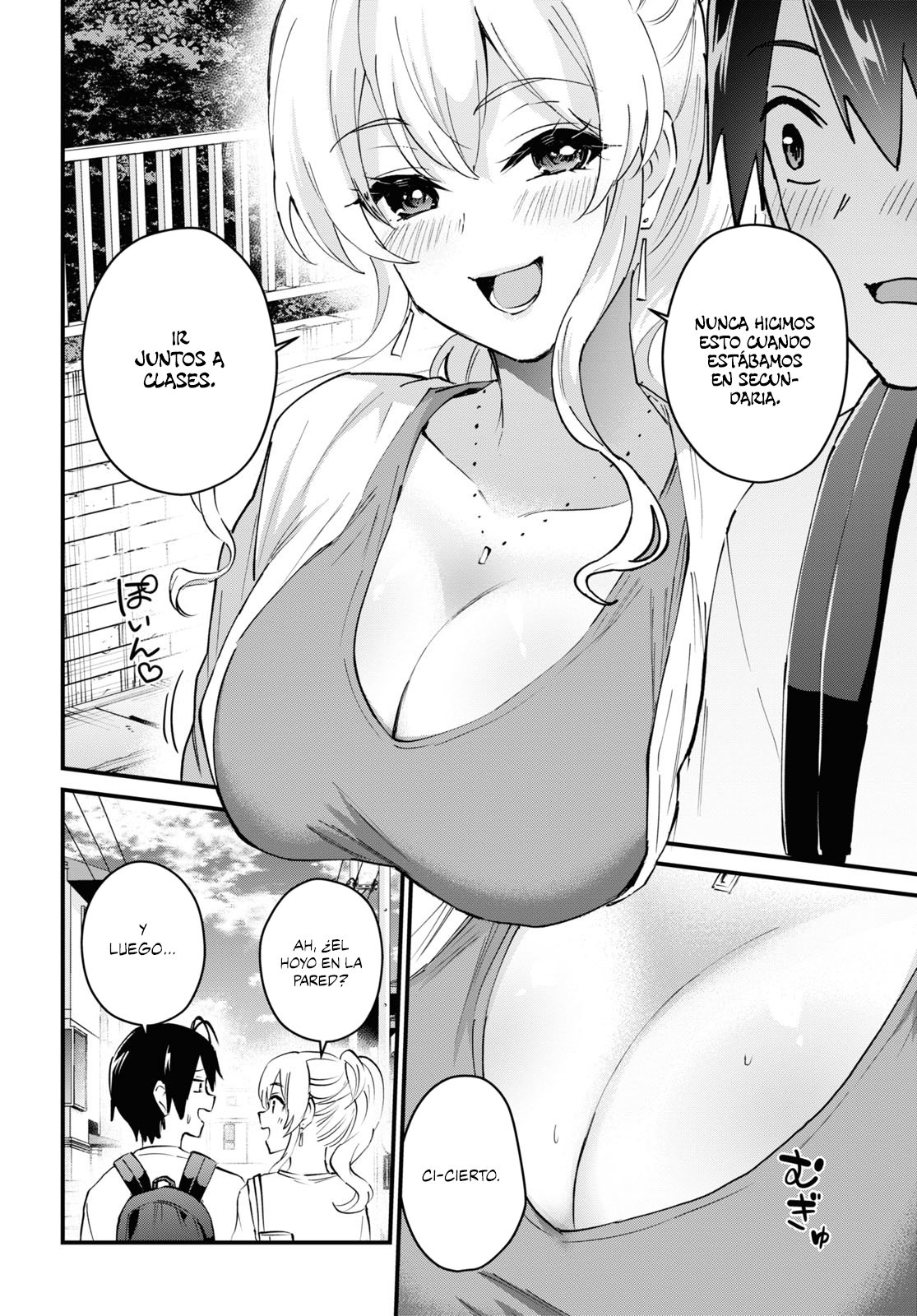 Hajimete no Gal Capitulo 131: Mi primera vez espiando página 9