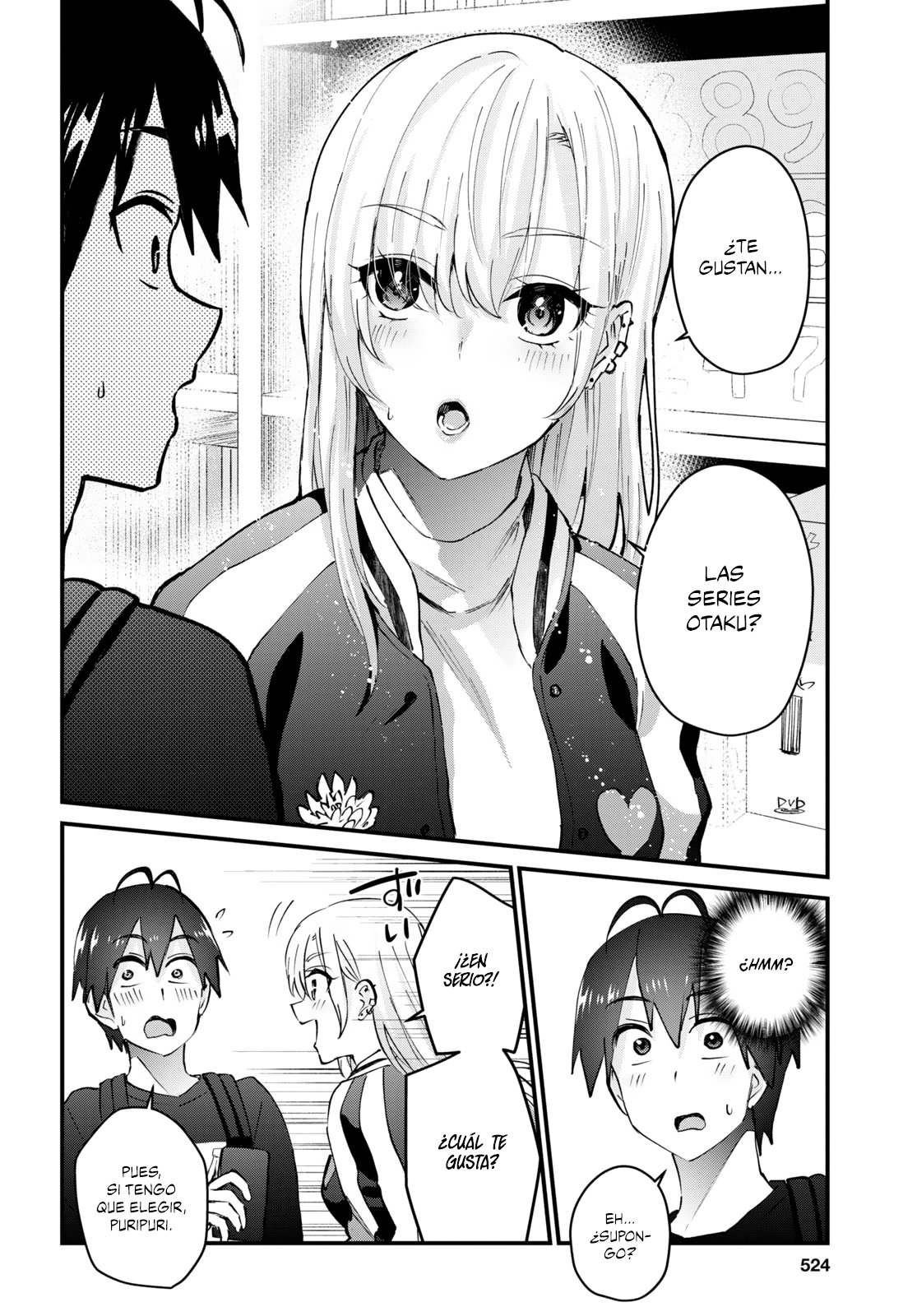 Hajimete no Gal Capitulo 133: Primera visita al club página 11