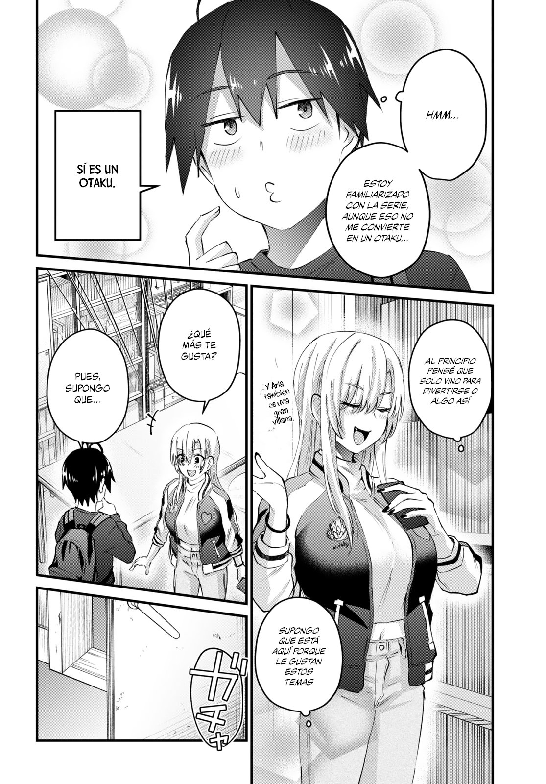 Hajimete no Gal Capitulo 133: Primera visita al club página 13