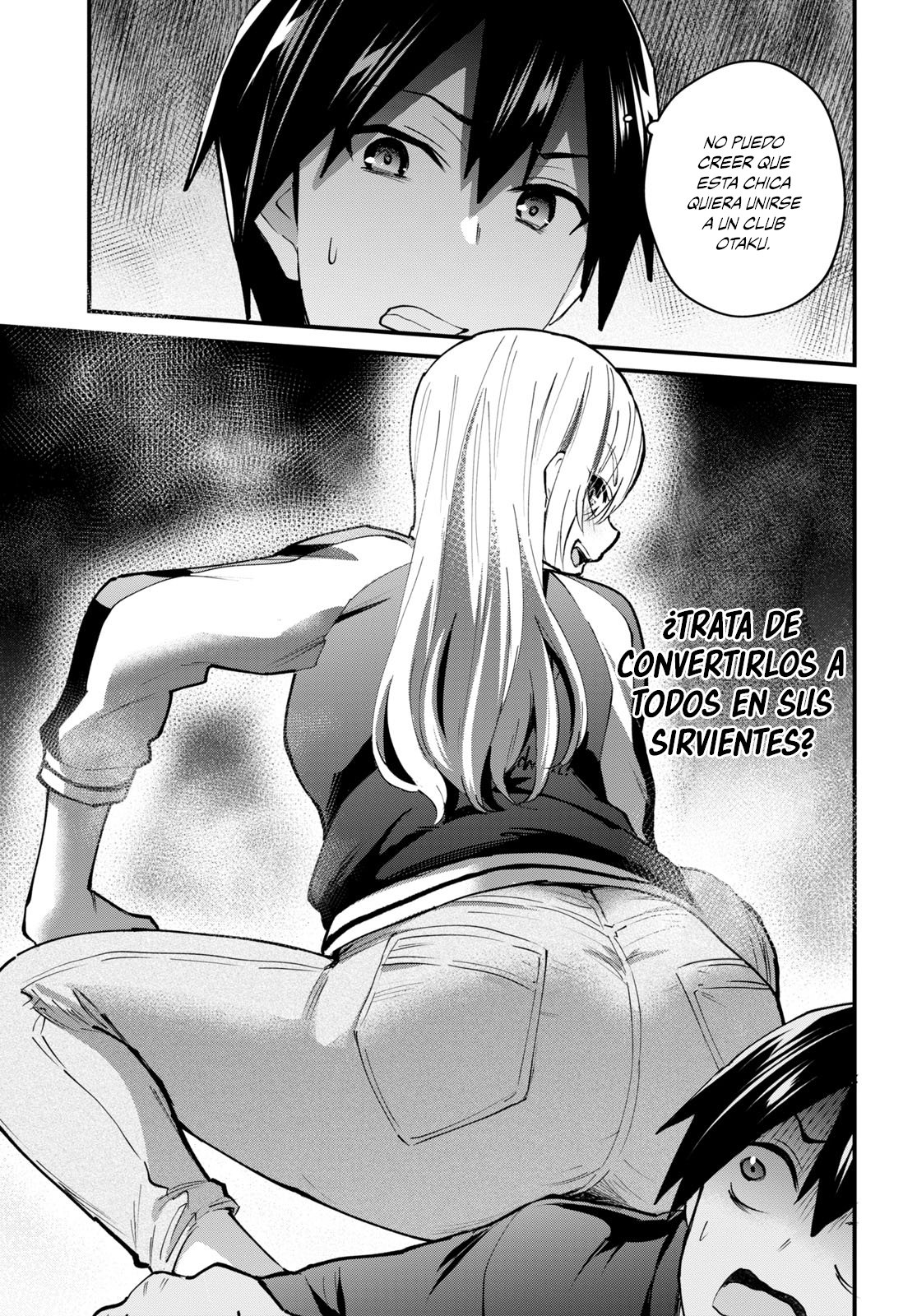 Hajimete no Gal Capitulo 133: Primera visita al club página 8
