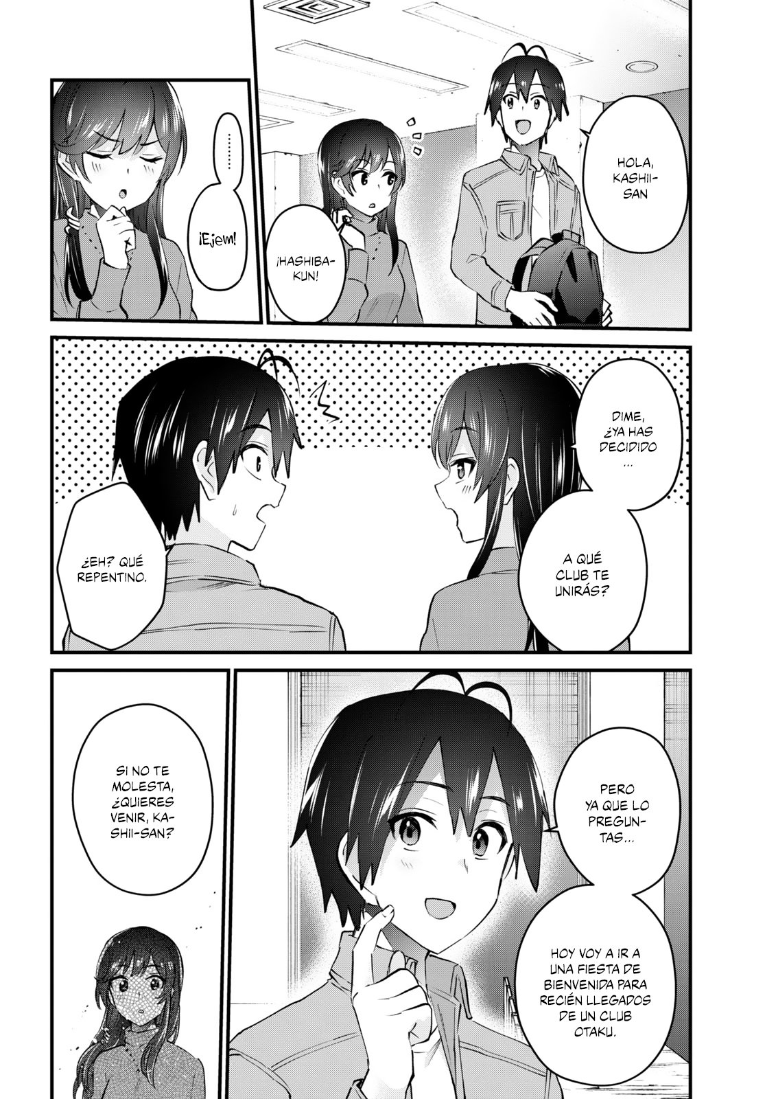 Hajimete no Gal Capitulo 134: Los primeros recién llegados página 3
