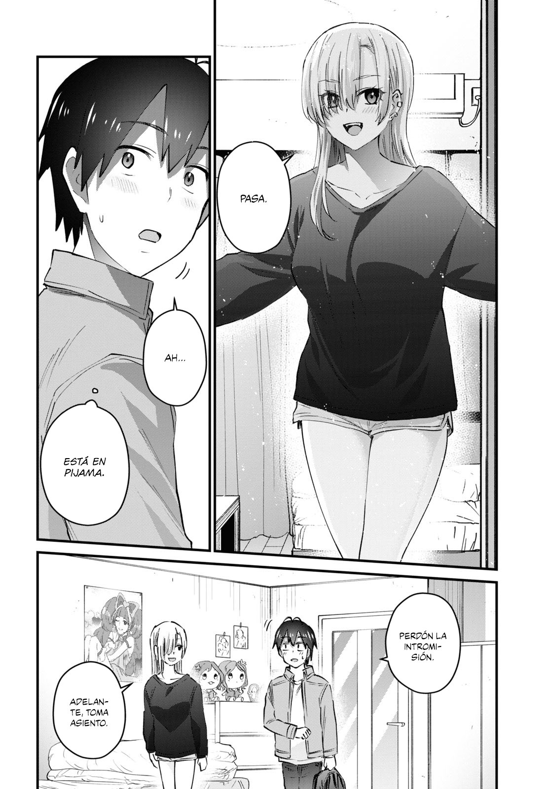 Hajimete no Gal Capitulo 135: Mi primera vez bebiendo en casa página 3