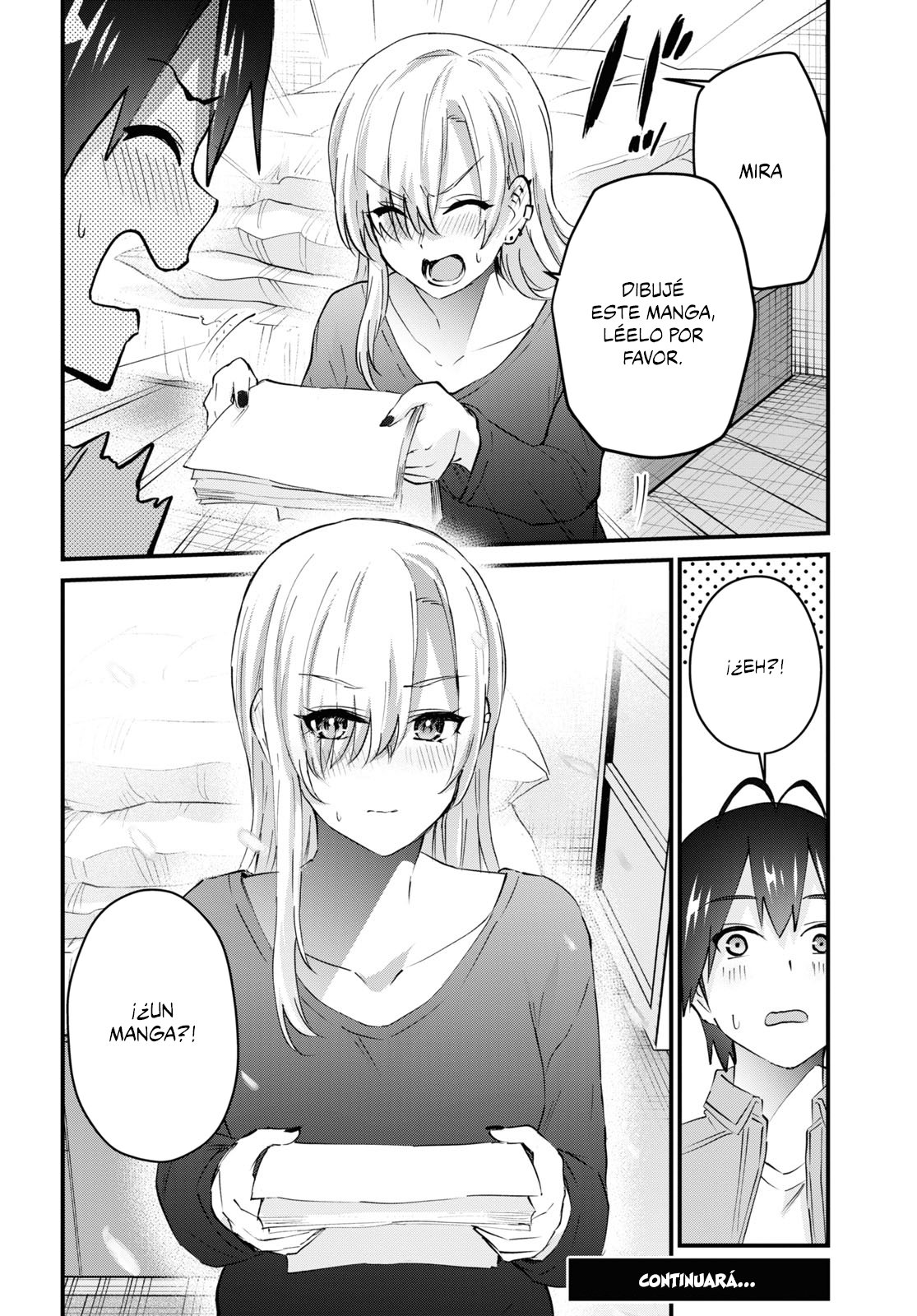 Hajimete no Gal Capitulo 135: Mi primera vez bebiendo en casa página 9