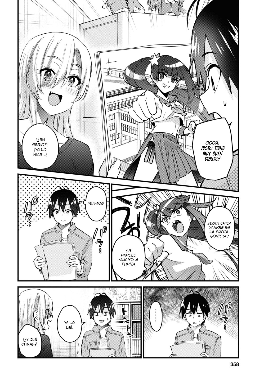 Hajimete no Gal Capitulo 136: El primer paseo página 3
