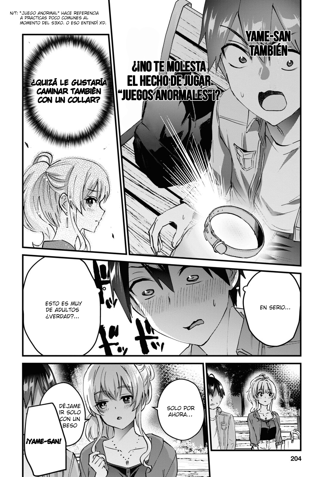 Hajimete no Gal Capitulo 138: Siendo amo por primera vez página 9