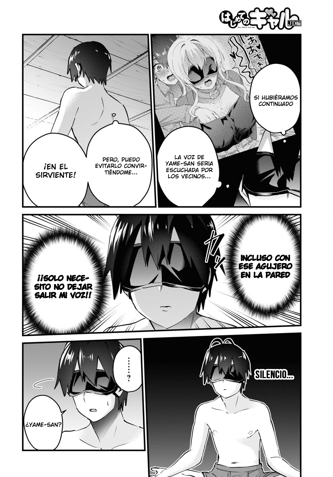 Hajimete no Gal Capitulo 139: Primera vez conteniendo la voz página 3