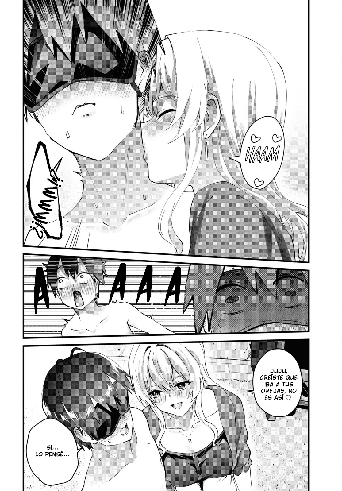 Hajimete no Gal Capitulo 139: Primera vez conteniendo la voz página 7