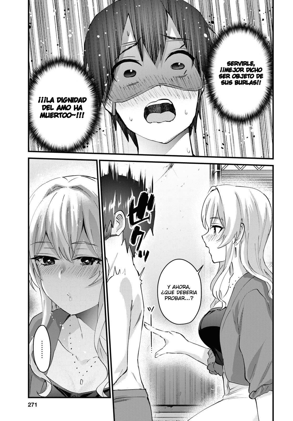 Hajimete no Gal Capitulo 139: Primera vez conteniendo la voz página 8