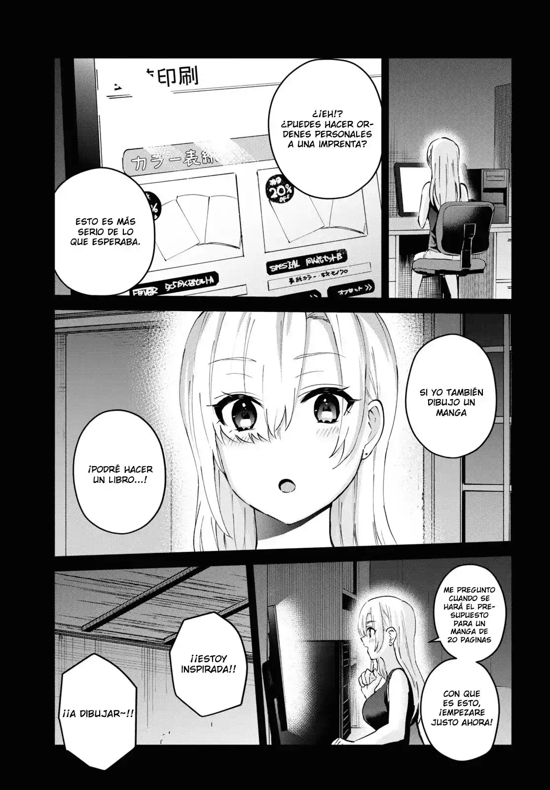 Hajimete no Gal Capitulo 140: Primera venta página 8