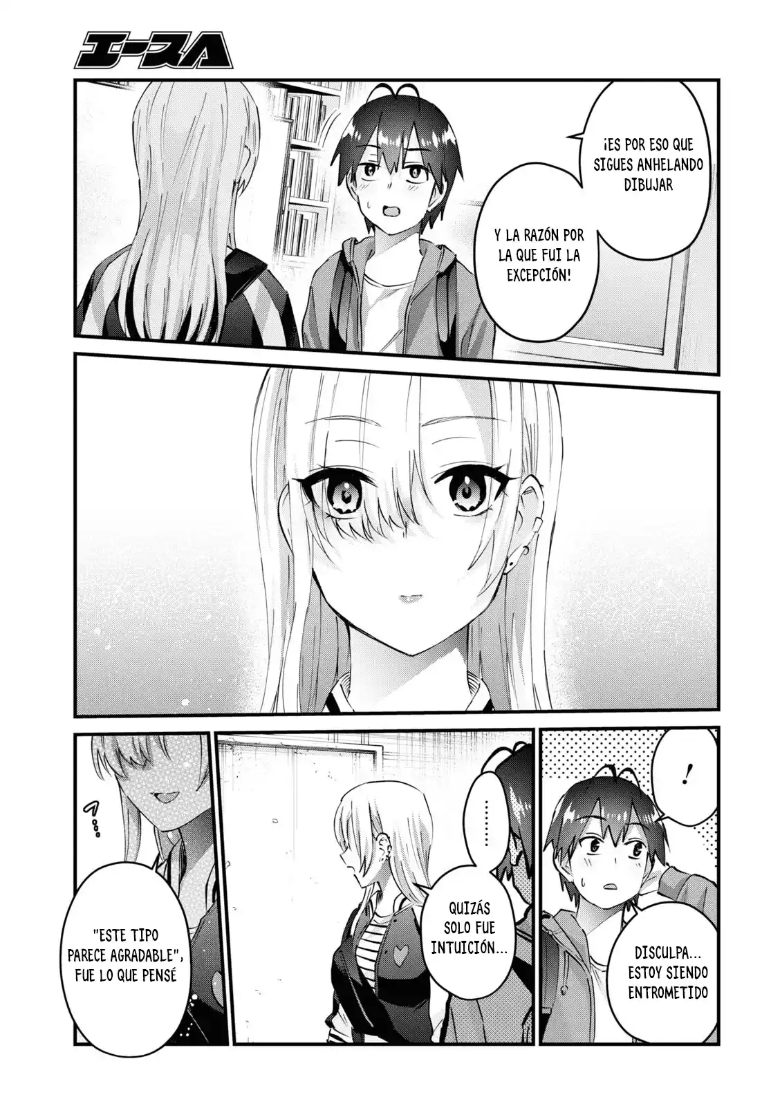 Hajimete no Gal Capitulo 141: La primera contribución página 8