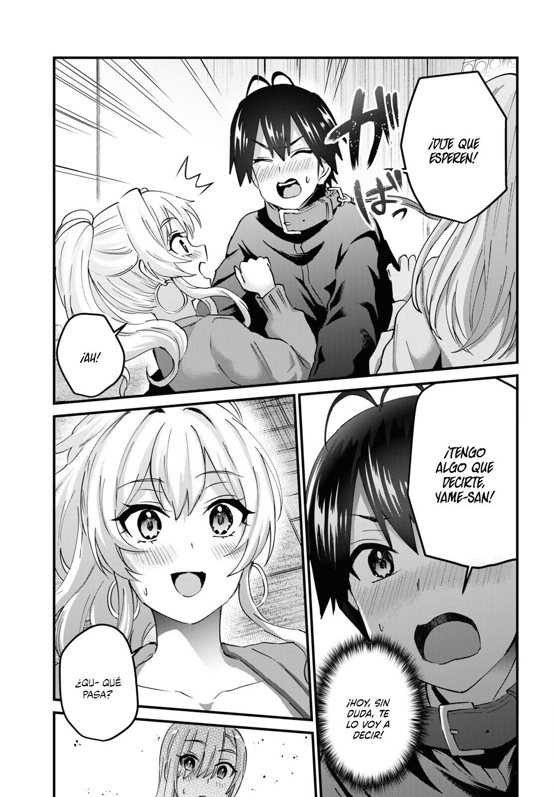 Hajimete no Gal Capitulo 145: La primera vez siendo un perro. página 10