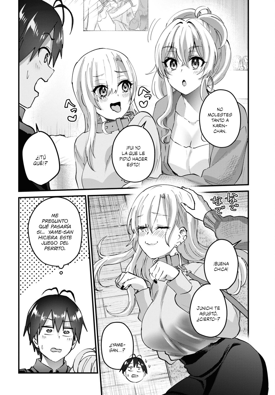 Hajimete no Gal Capitulo 145: La primera vez siendo un perro. página 3