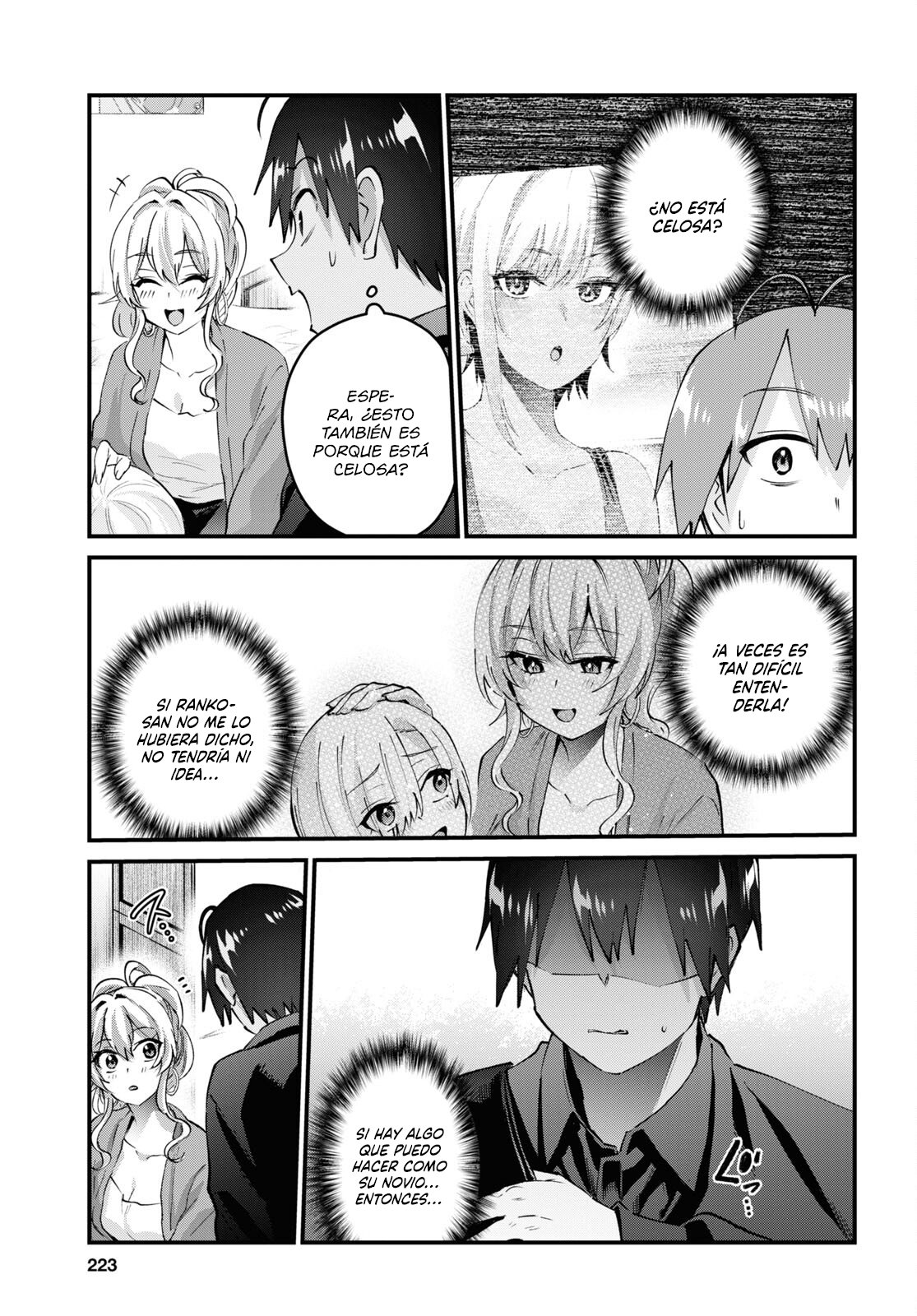 Hajimete no Gal Capitulo 145: La primera vez siendo un perro. página 4