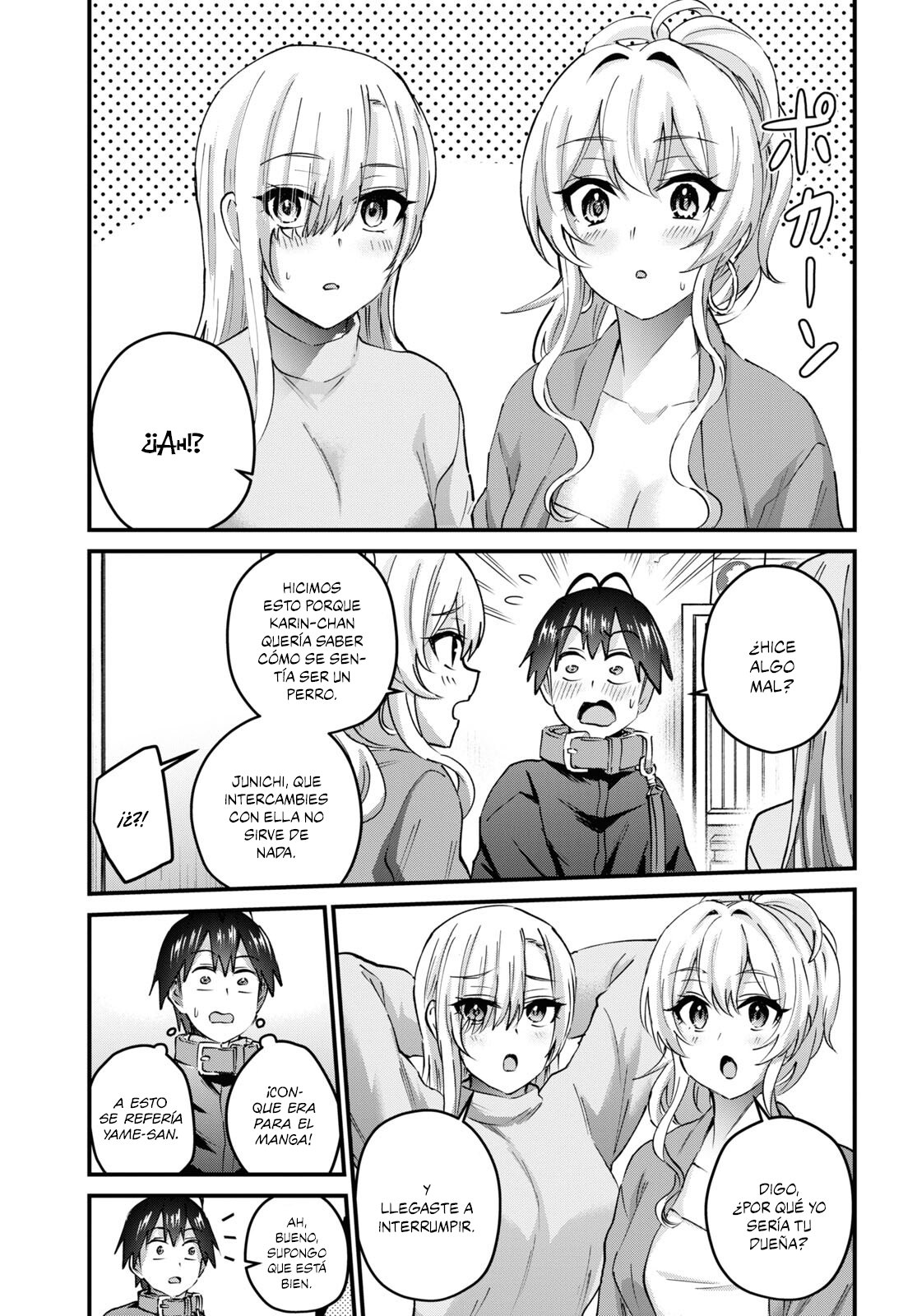 Hajimete no Gal Capitulo 145: La primera vez siendo un perro. página 6