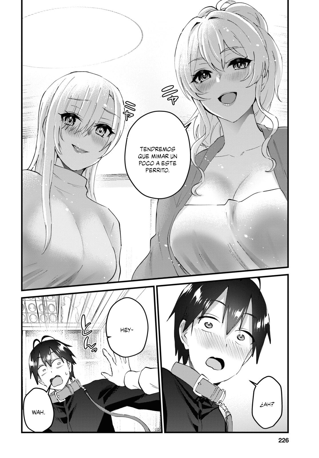 Hajimete no Gal Capitulo 145: La primera vez siendo un perro. página 7