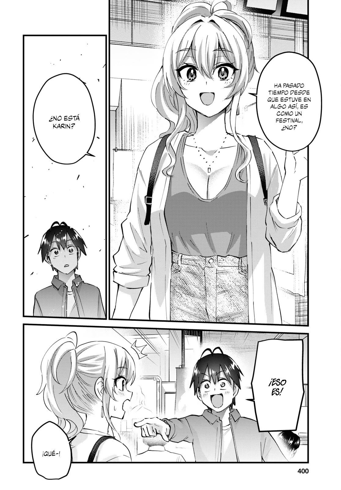 Hajimete no Gal Capitulo 147: La primera vez participando en un círculo página 15