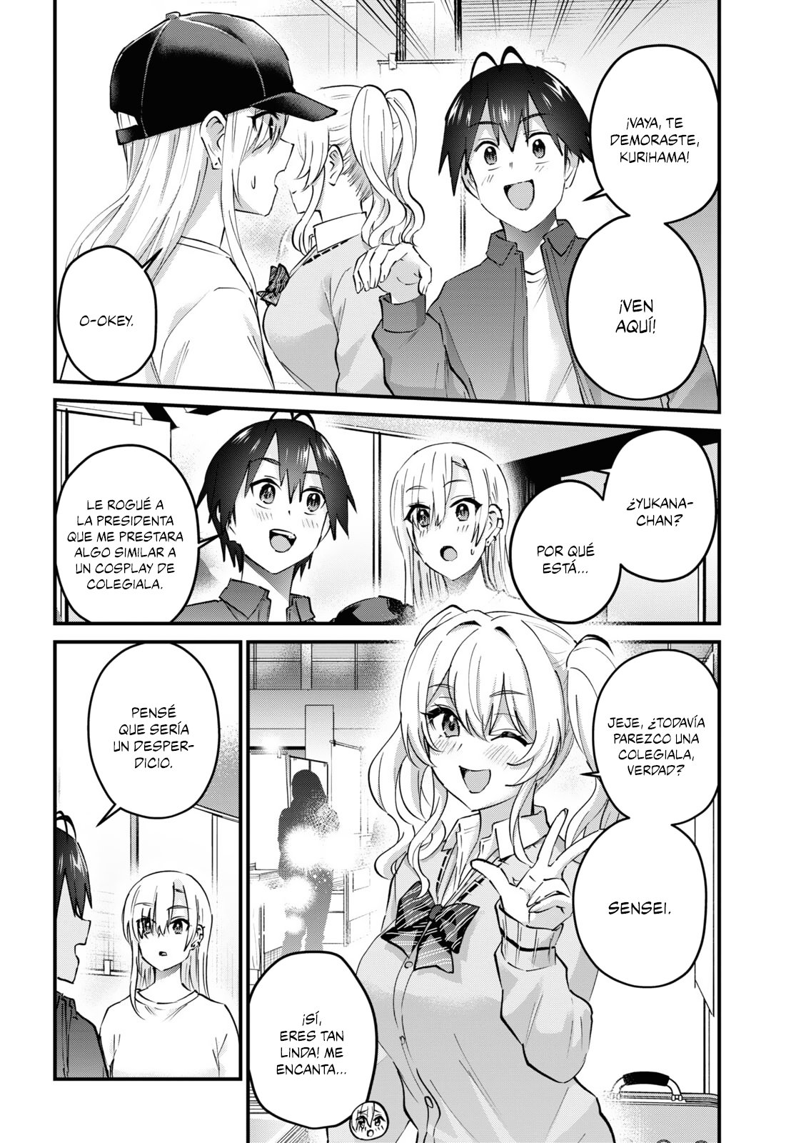 Hajimete no Gal Capitulo 147: La primera vez participando en un círculo página 19