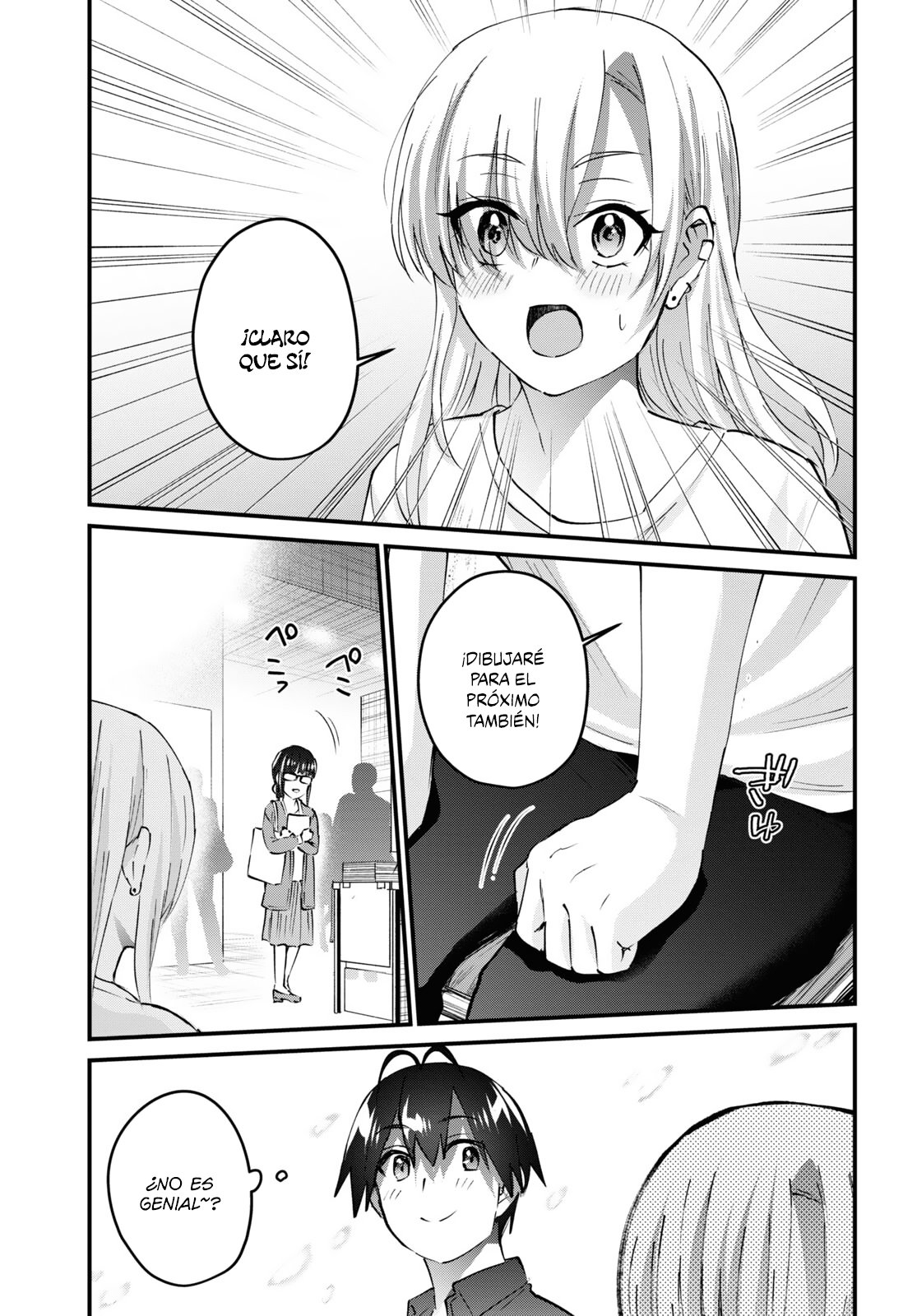 Hajimete no Gal Capitulo 147: La primera vez participando en un círculo página 22