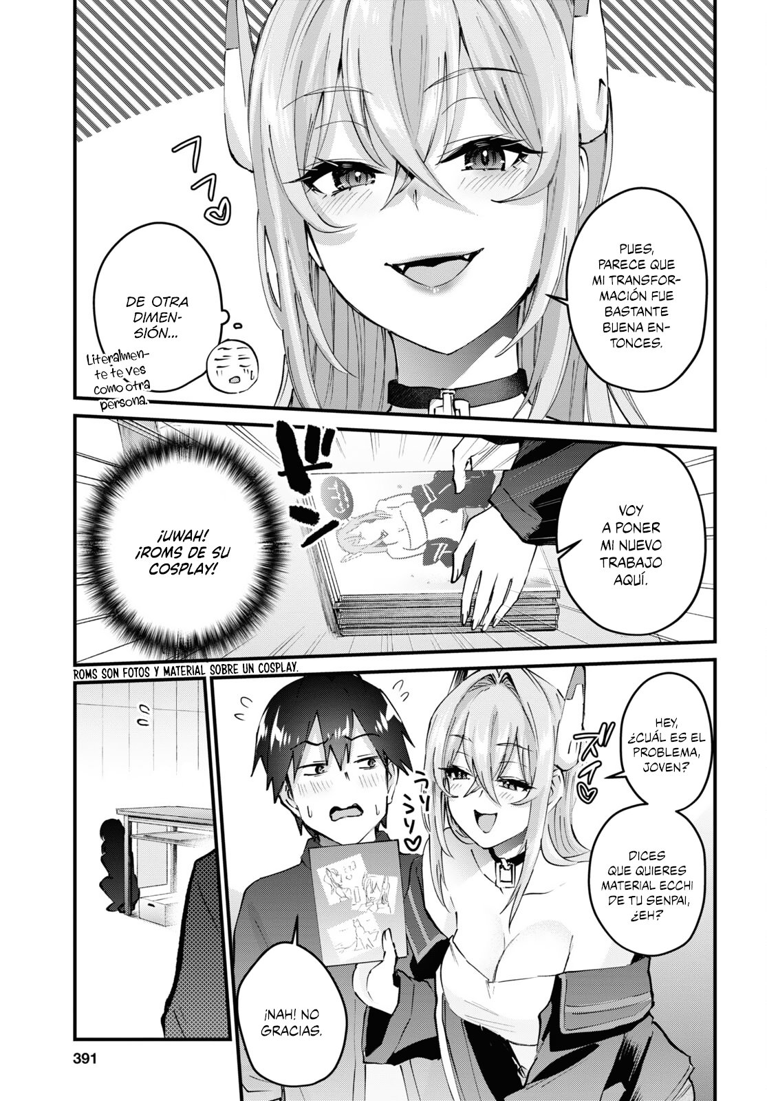 Hajimete no Gal Capitulo 147: La primera vez participando en un círculo página 6