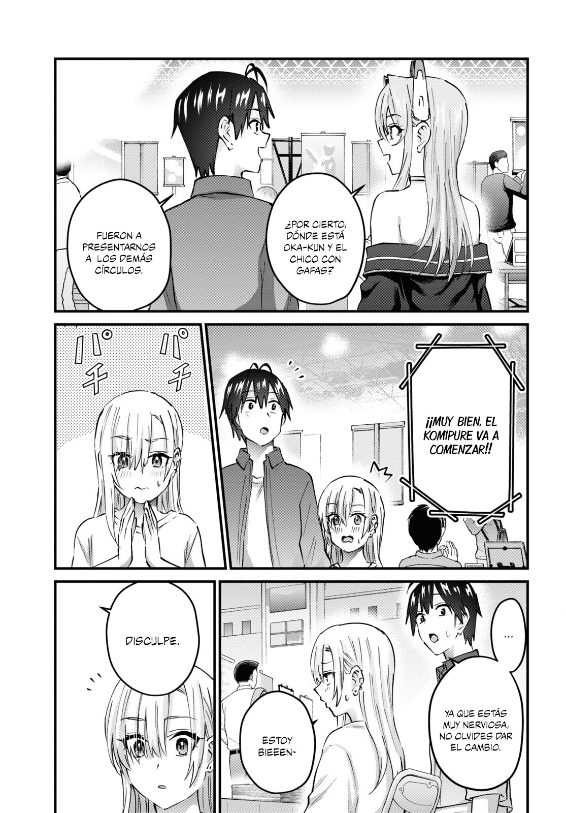 Hajimete no Gal Capitulo 147: La primera vez participando en un círculo página 8