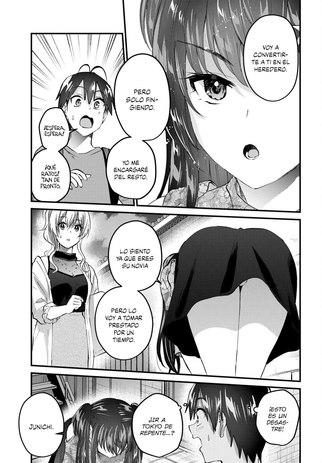 Hajimete no Gal Capitulo 148: El primer heredero página 18