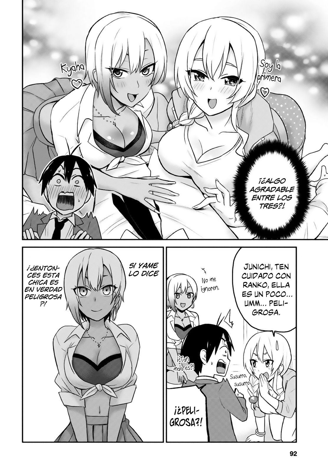 Hajimete no Gal Capitulo 15: La primera chica bronceada página 8