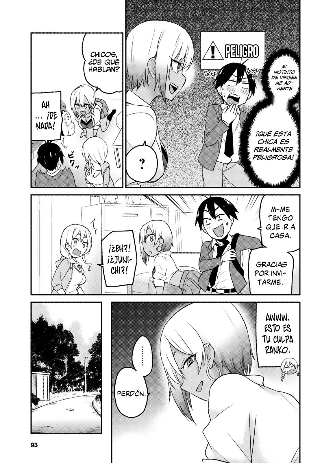 Hajimete no Gal Capitulo 15: La primera chica bronceada página 9