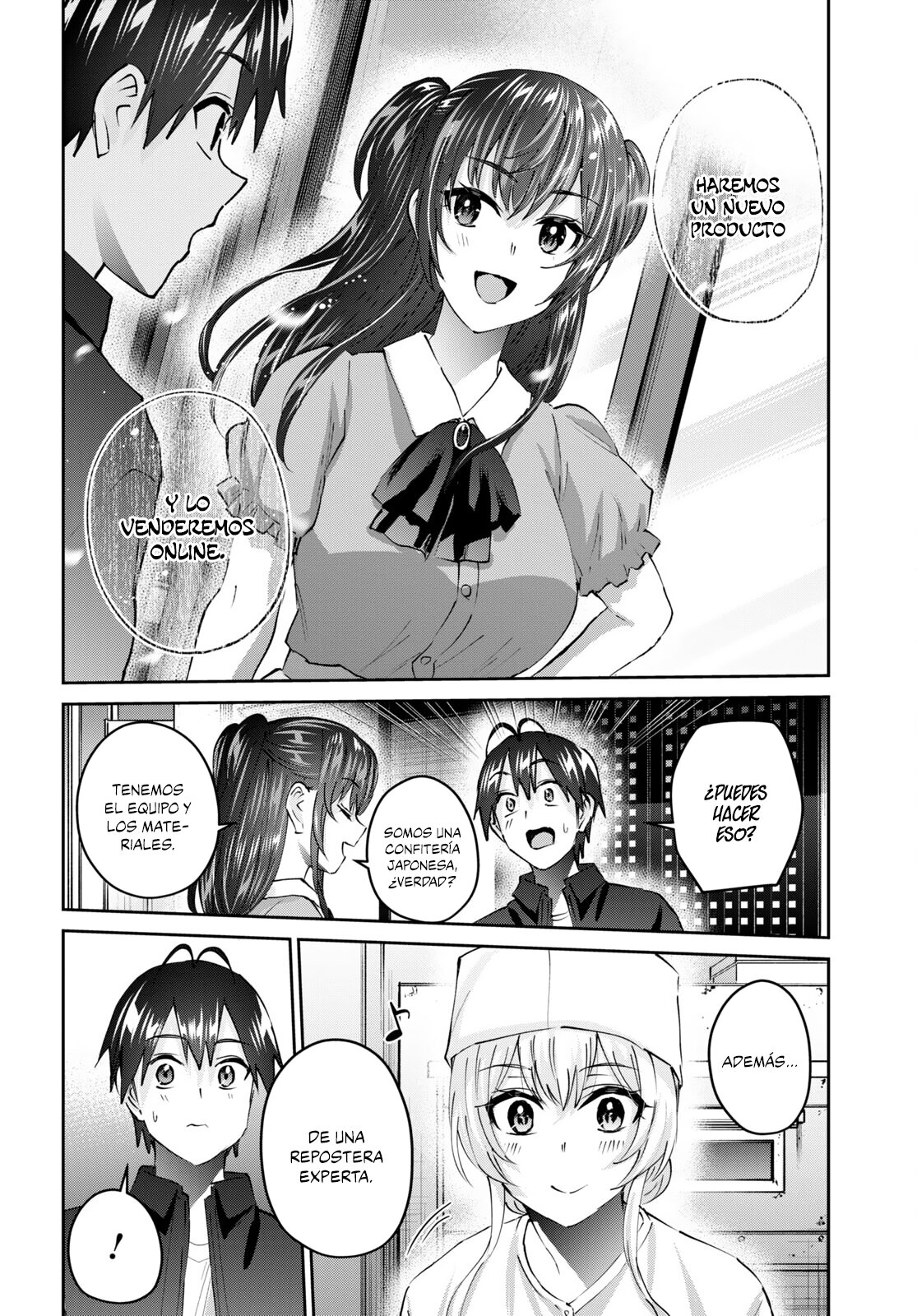 Hajimete no Gal Capitulo 150: Mi primera vez siendo asistente de repostero página 11