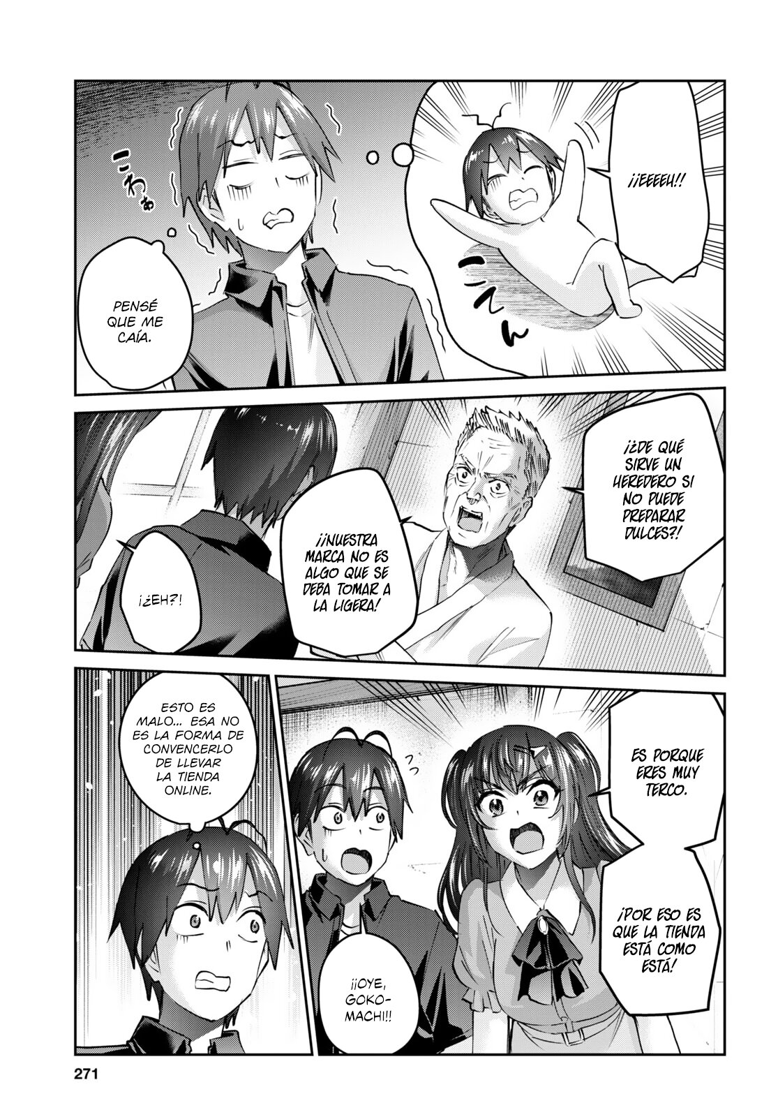 Hajimete no Gal Capitulo 150: Mi primera vez siendo asistente de repostero página 4