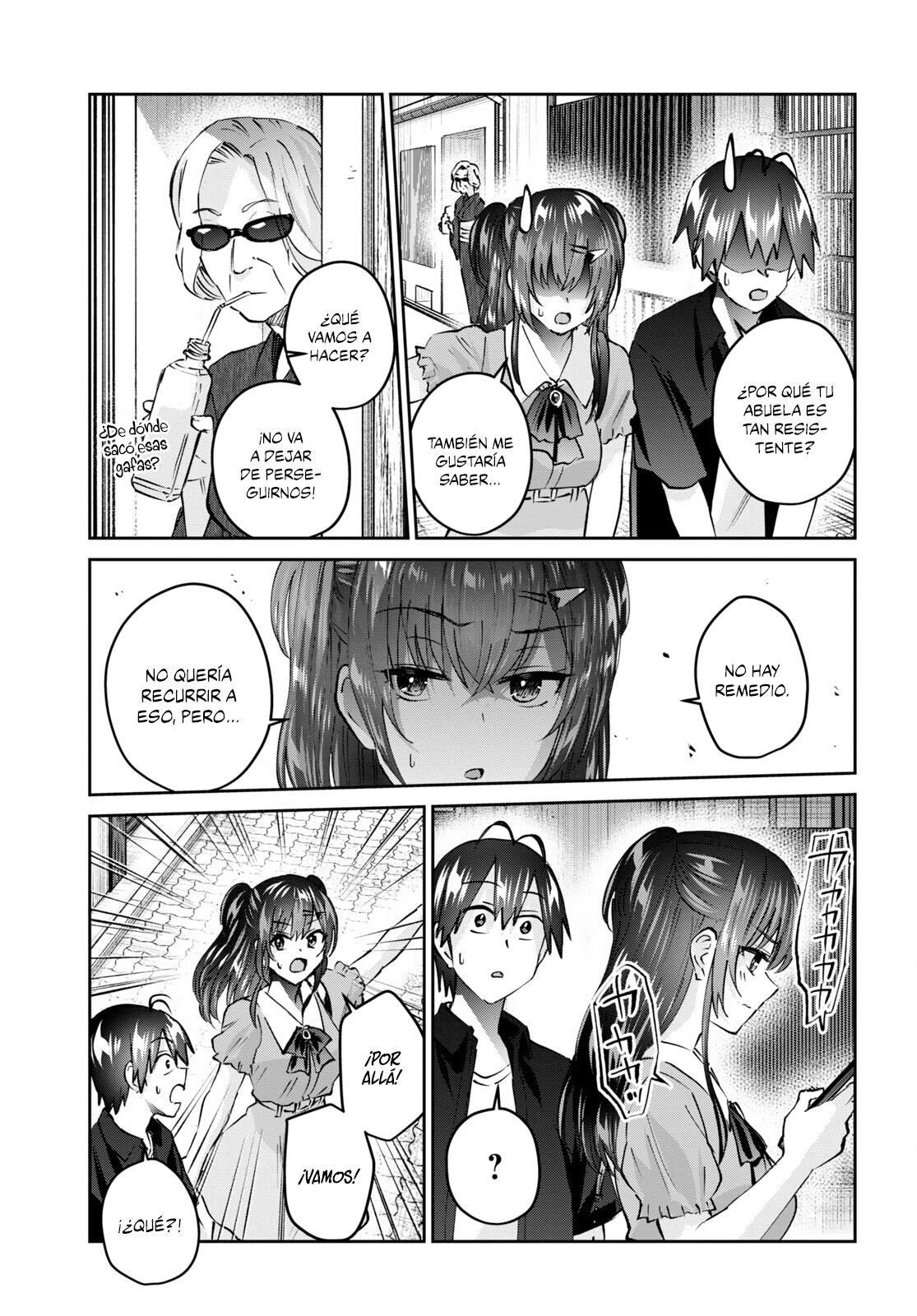 Hajimete no Gal Capitulo 151: Mi primera vez siendo perseguido página 4