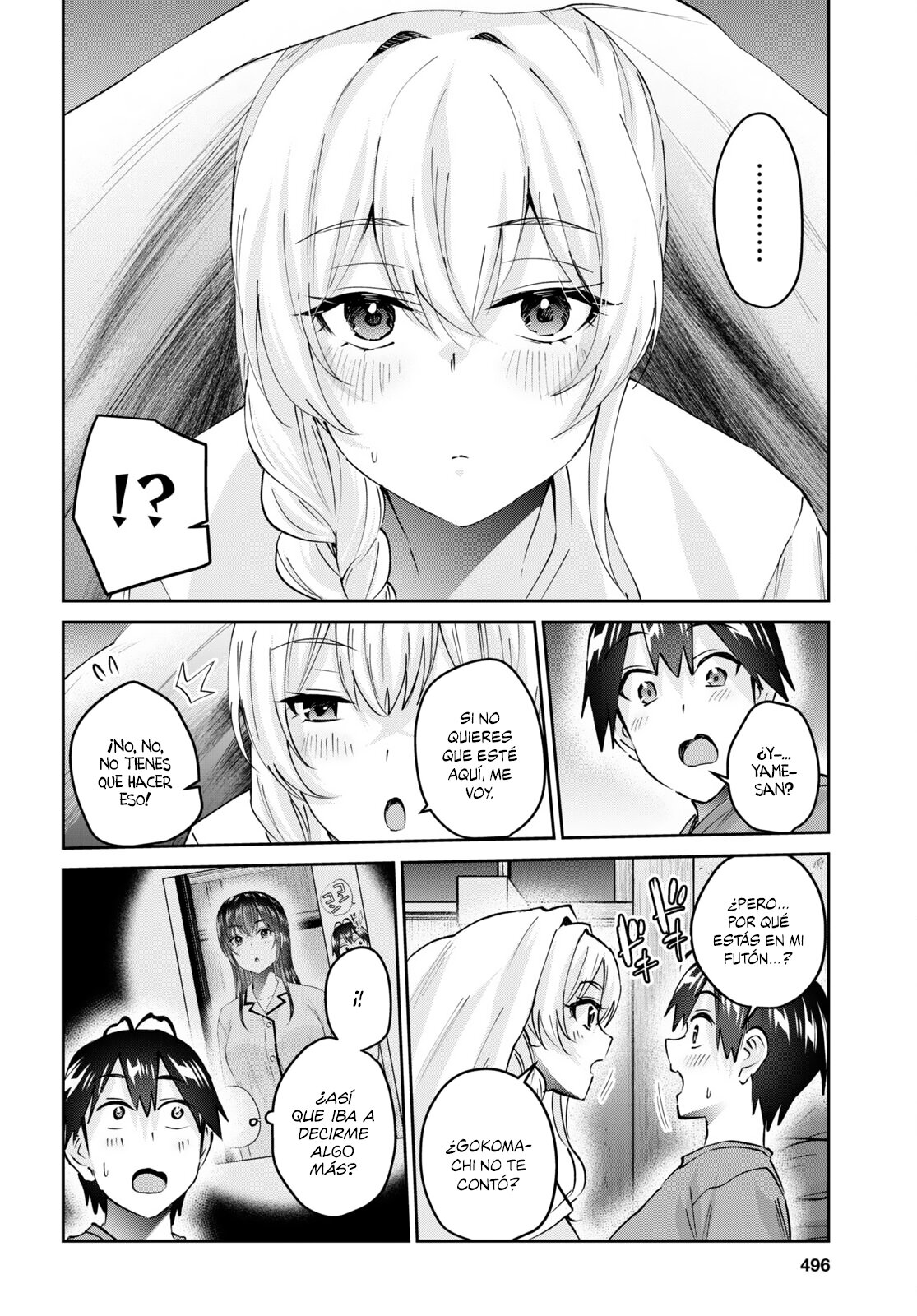 Hajimete no Gal Capitulo 153: Mi primera vez cruzando la línea página 9